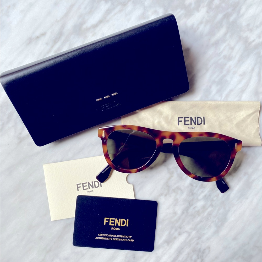 Fendi Roma Sunglasses with Certificate of Authenticity